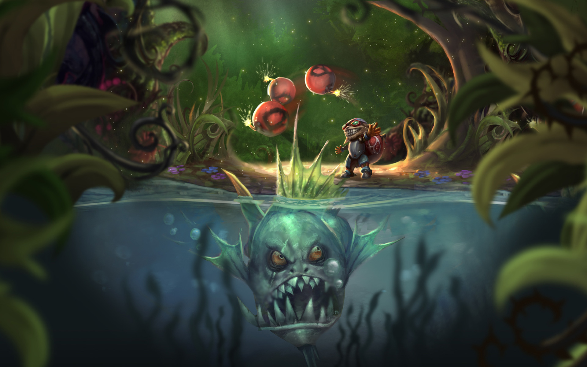 Great Hunt Ziggs LoLWallpapers