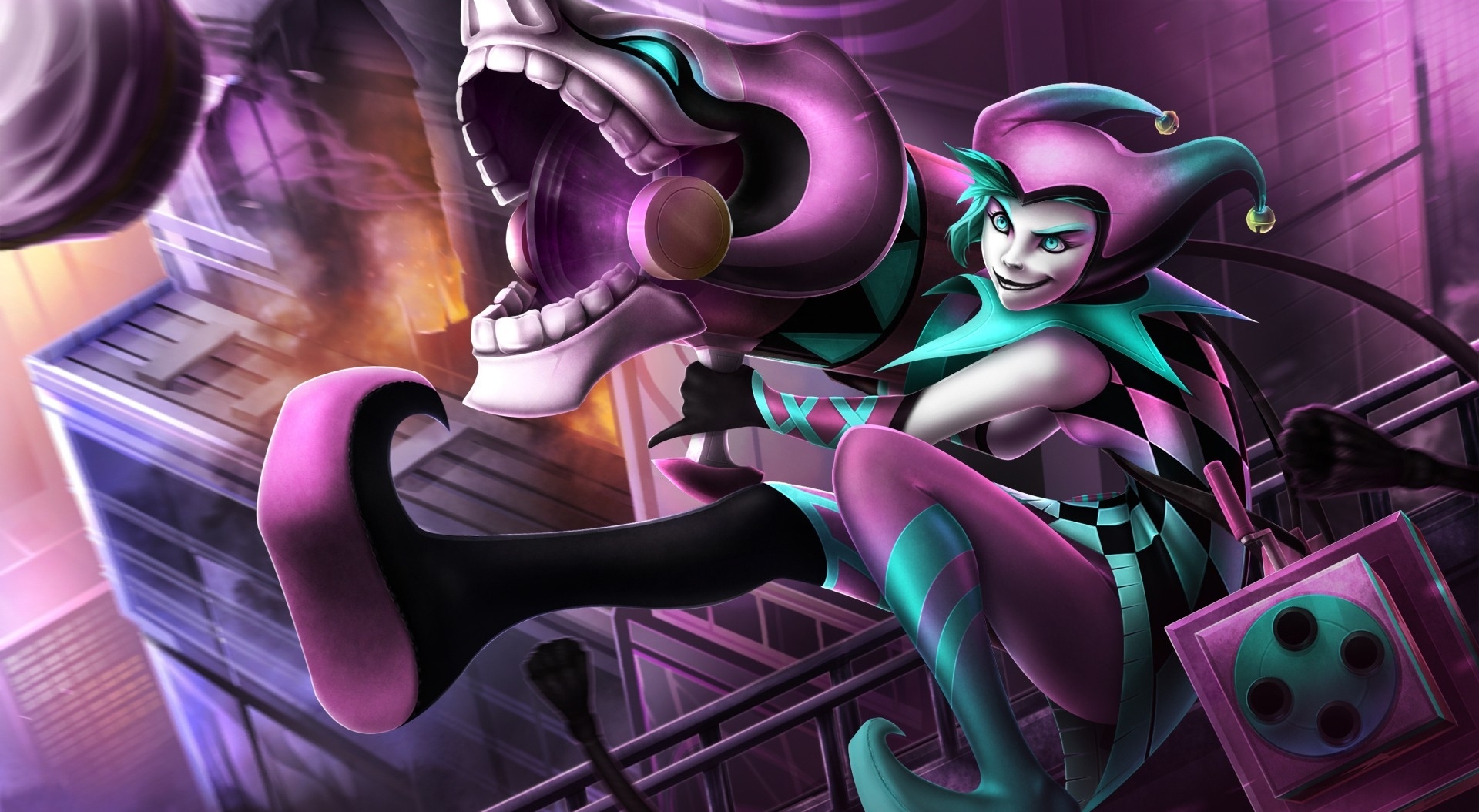 jinx skin wallpaper