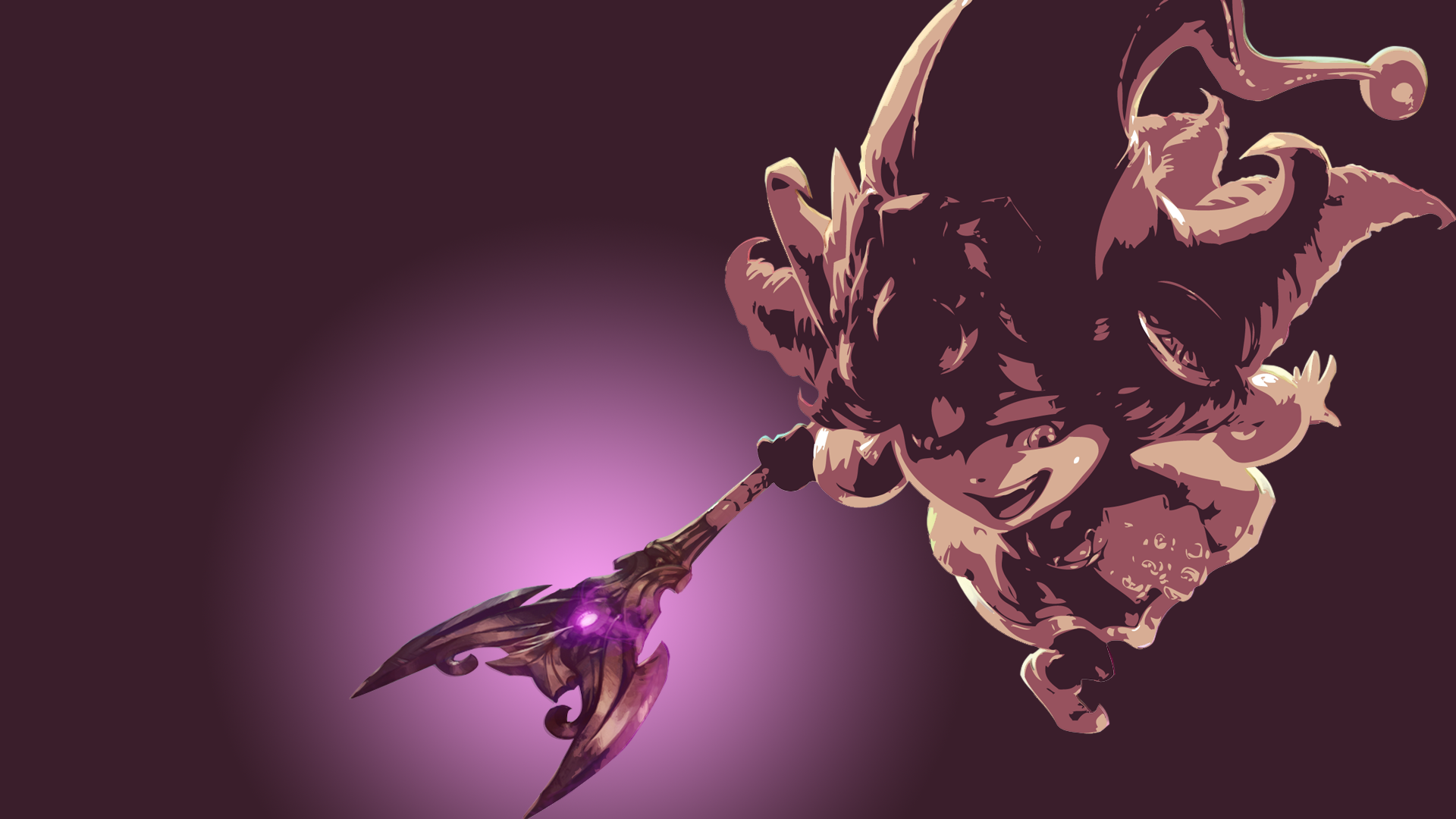 Dragon Trainer Lulu Minimalistic wallpaper.