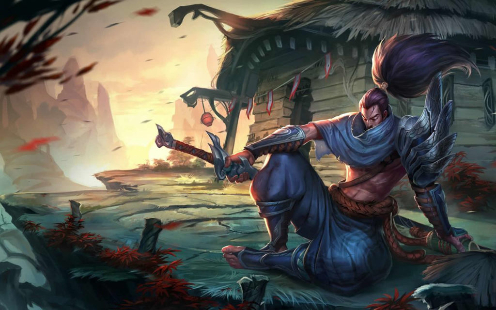 Yasuo Classic Skin | LoLWallpapers