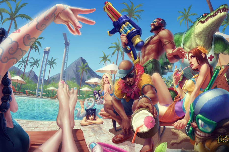 Pool Party Skins