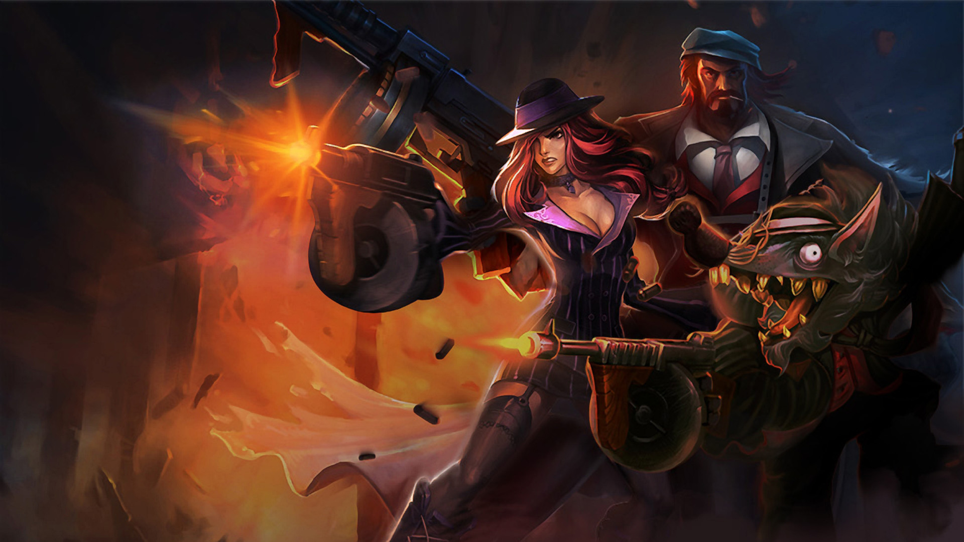 Mafia Trio Fan Art - League of Legends Wallpapers