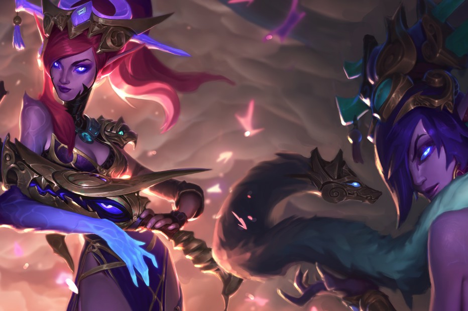 Lunar Wraith Caitlyn & Morgana