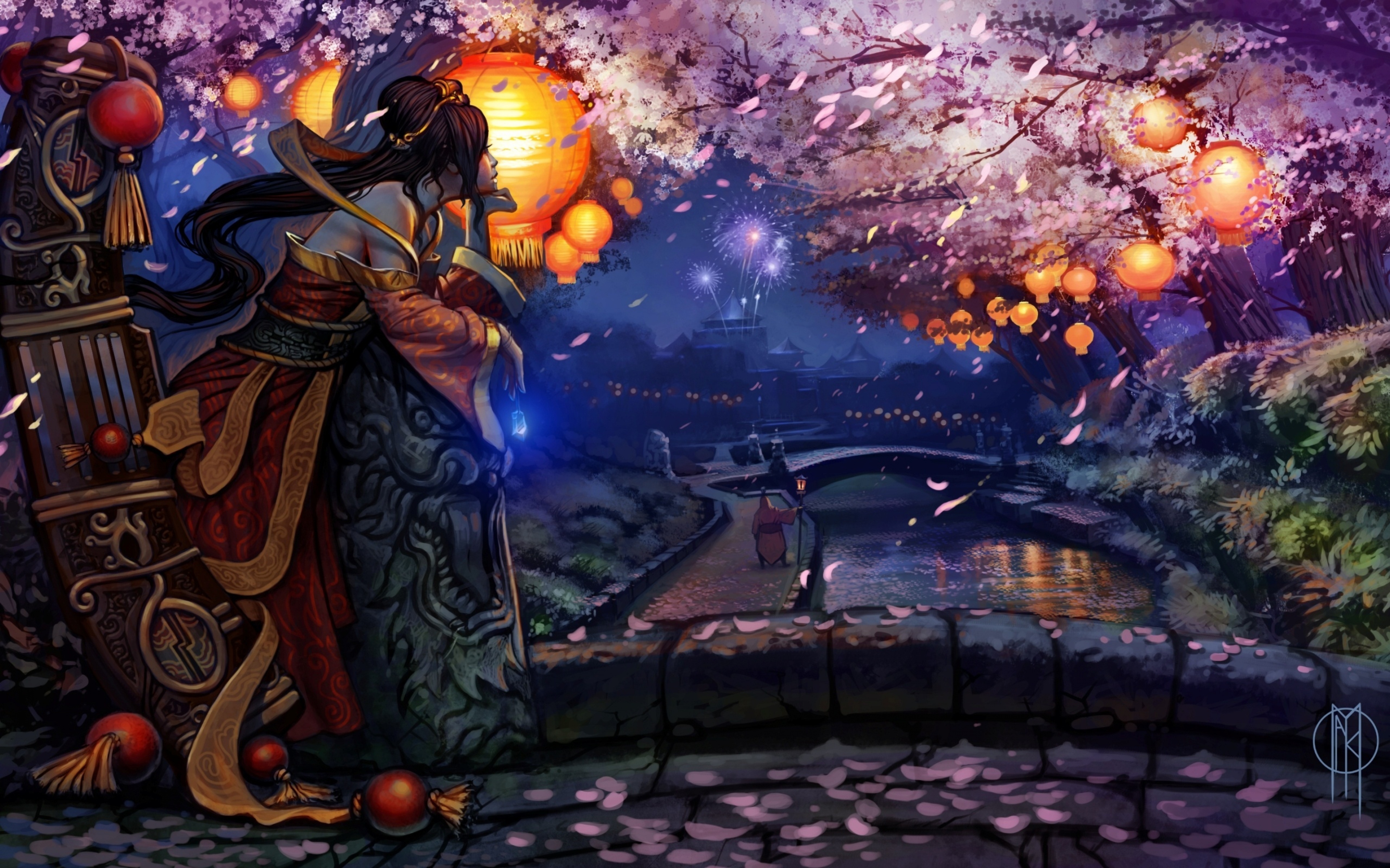 New year sona lolwallpapers The space sona