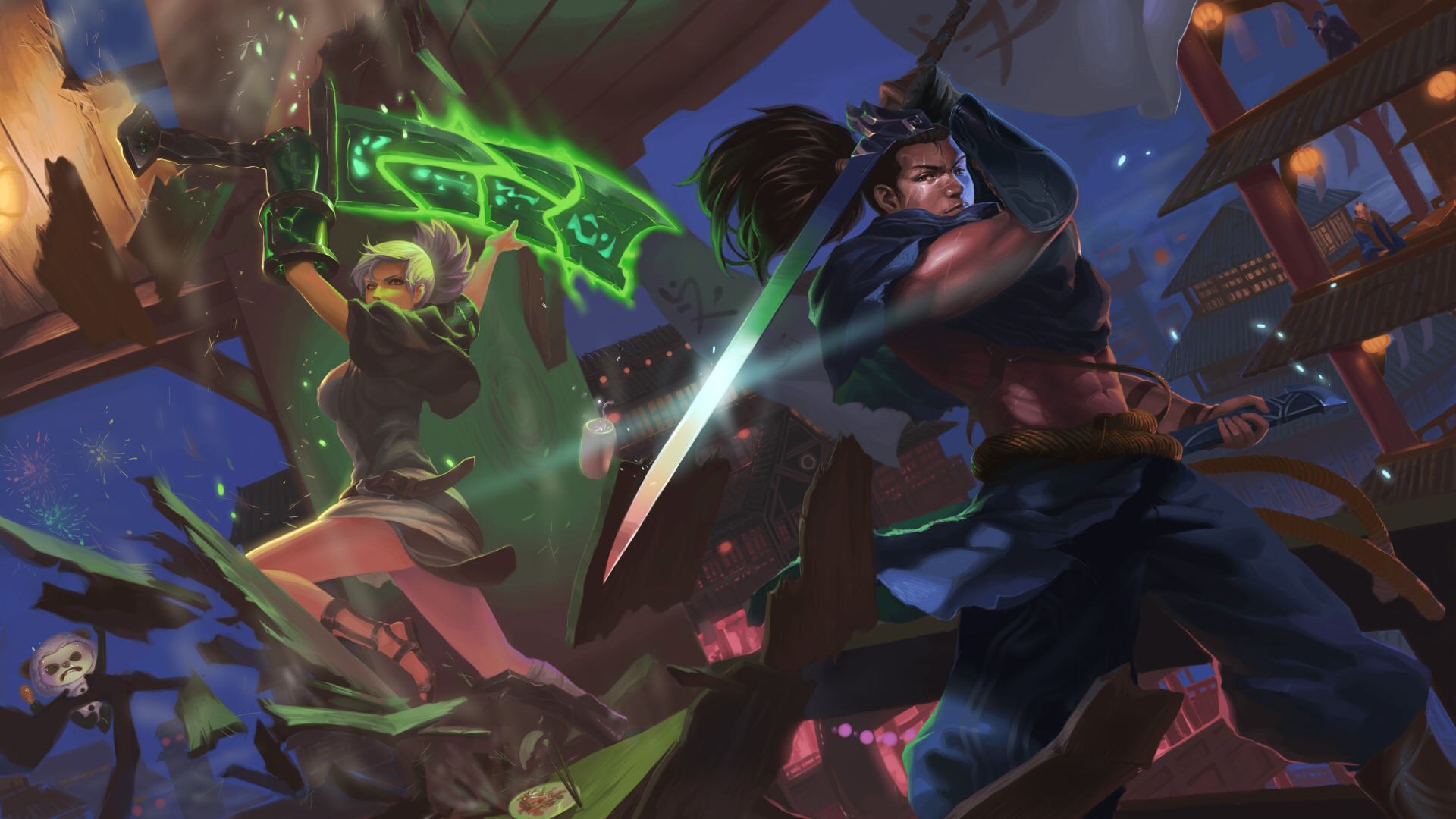 The Last Breath (Yasuo vs Riven) by Kashuse on DeviantArt