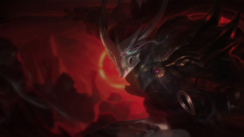 Blood Moon Yasuo | LoLWallpapers