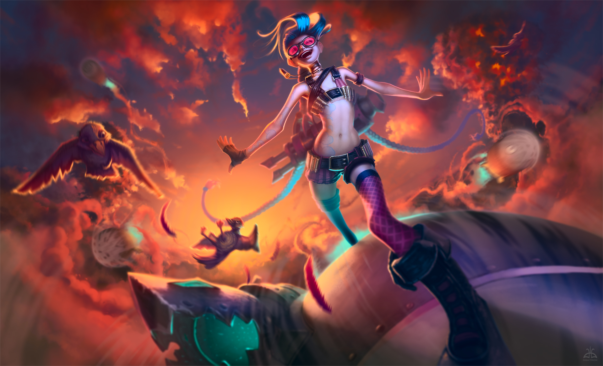 Jinx League Of Legends 4k - 4k Wallpapers - 40.000+ ipad wallpapers 4k - 4k  wallpaper Pc