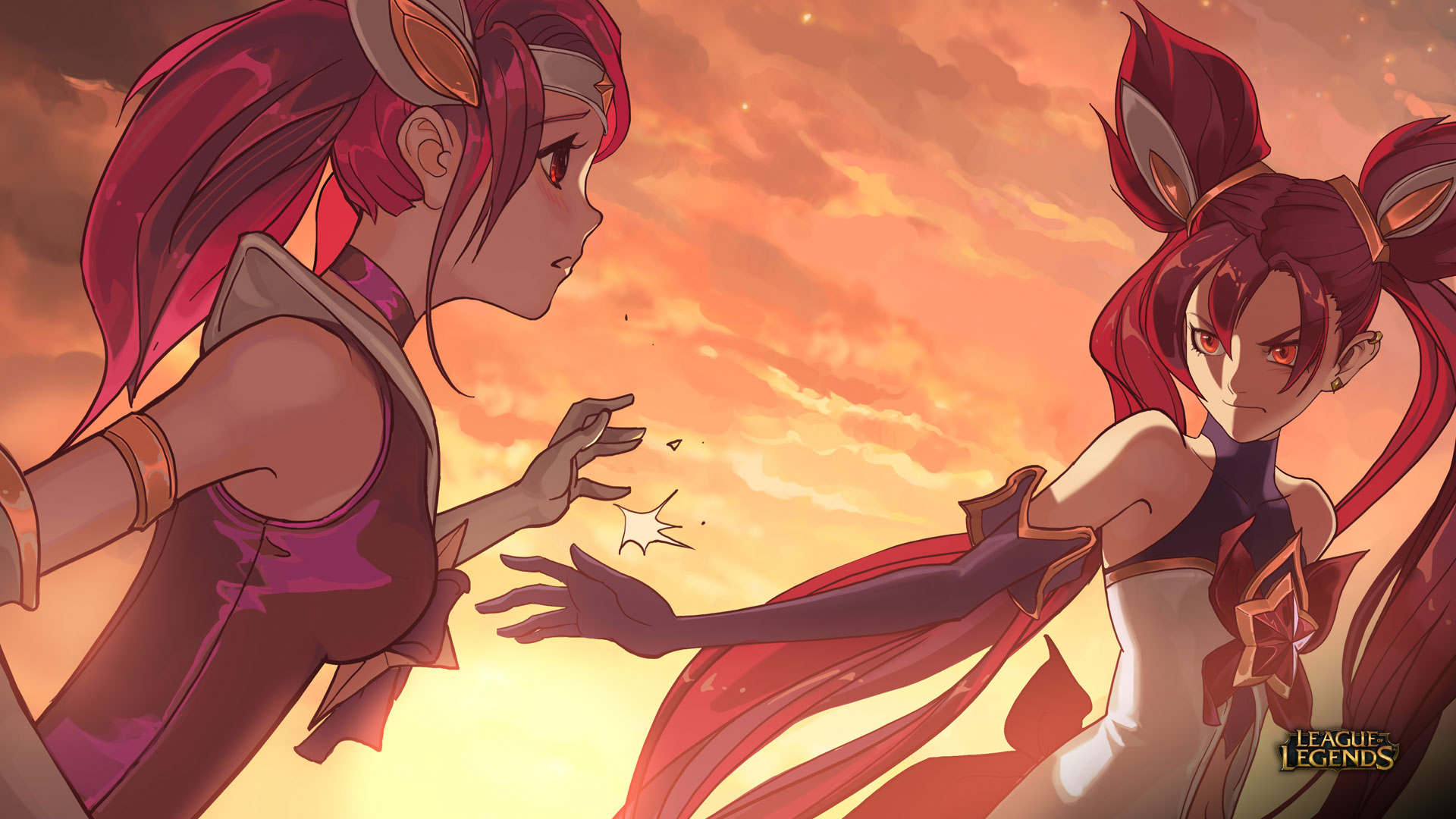 Star Guardian Lux And Jinx Lolwallpapers