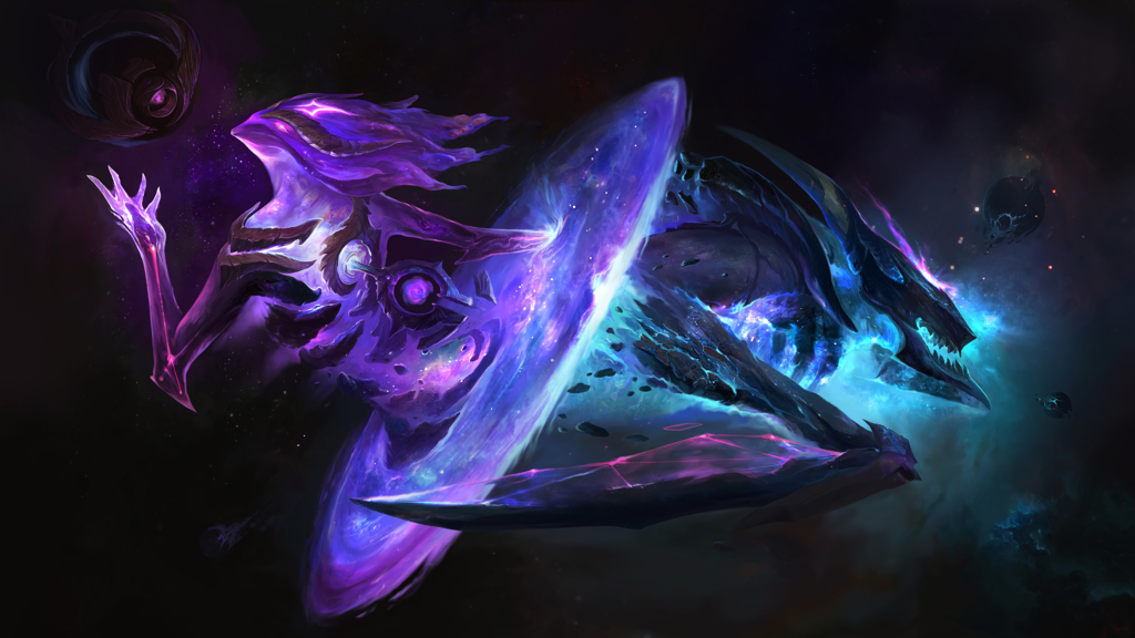 Dark Star Orianna & Kha’Zix | LoLWallpapers